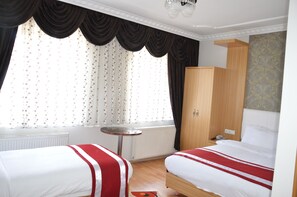 Desk, iron/ironing board, free cots/infant beds, free WiFi