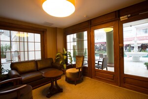 Zona de estar del vestíbulo