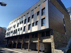 Voorkant van accommodatie