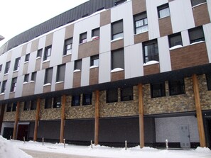 Fassade der Unterkunft