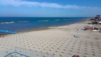 Private beach