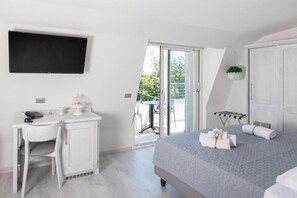 Chambre Double, balcon