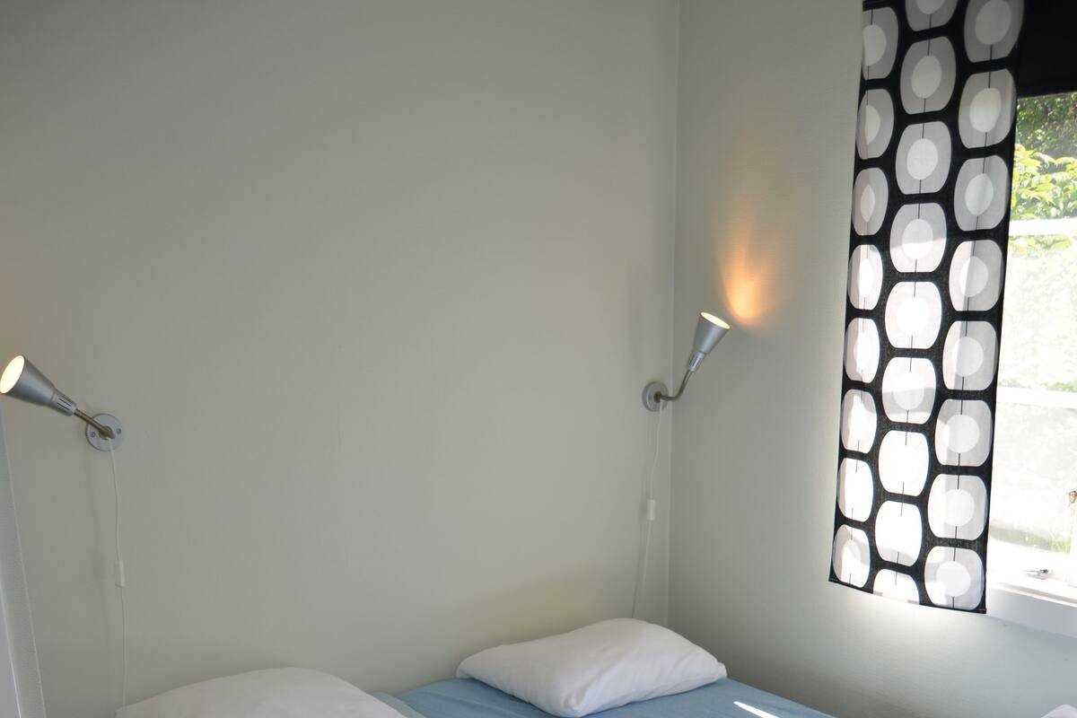 Cabane, 2 chambres, salle de bains privée