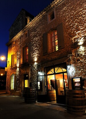 Front of property – evening/night