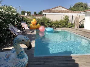 Piscine chauffée
