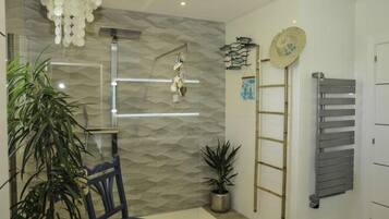 Superior Double Room, 1 Queen Bed, Pool View (Esprit Nomade) | Bathroom shower