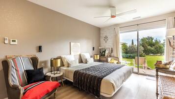 Superior Double Room, 1 Queen Bed, Pool View (Esprit Nomade) | Premium bedding, minibar, in-room safe, individually decorated