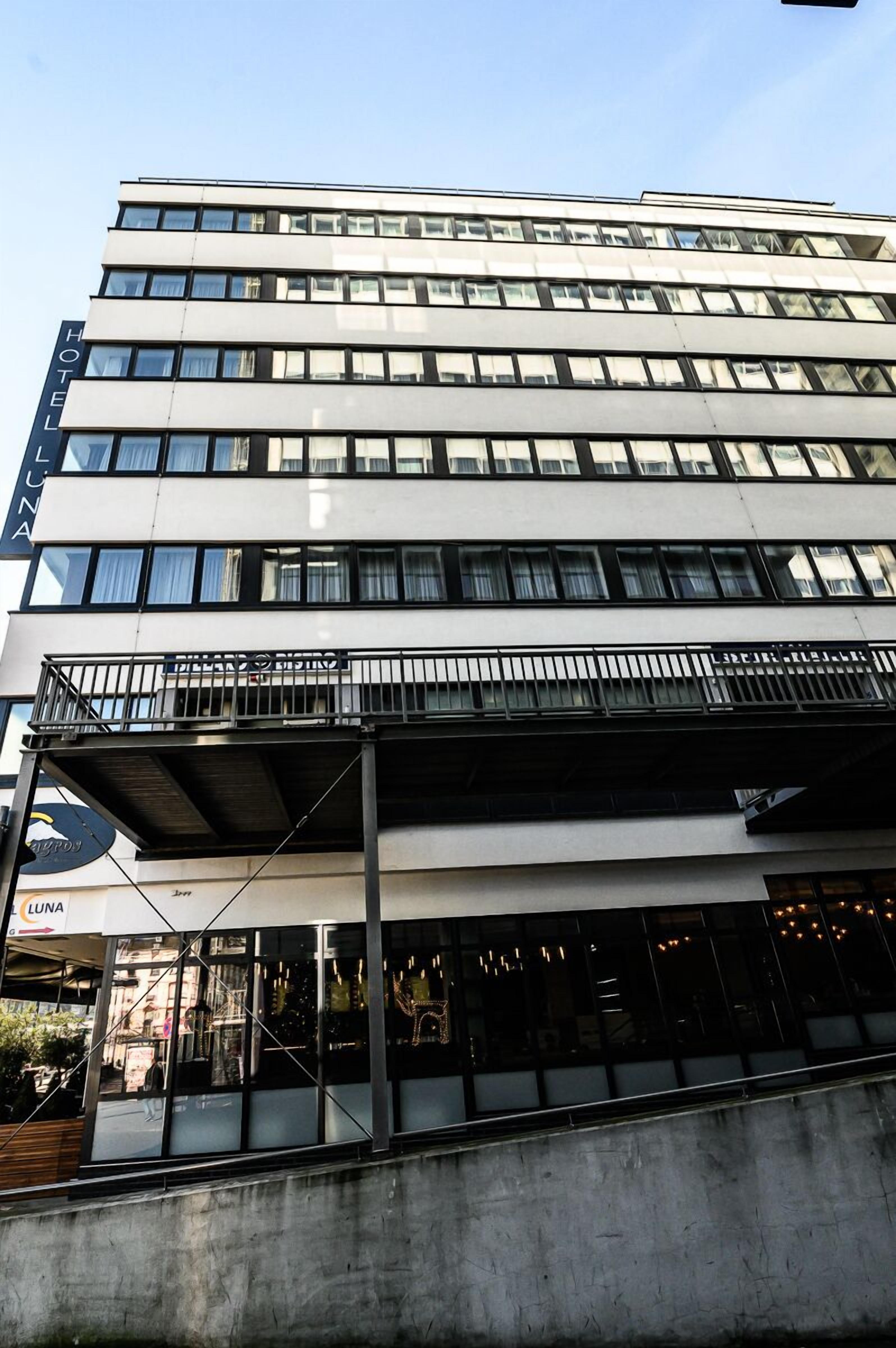 Façade de l’hébergement