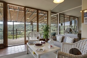 Sala de estar en el lobby