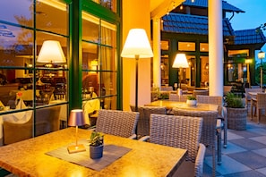 Terrace/patio - Wellnesshotel Christinenhof Spa (Tauer)