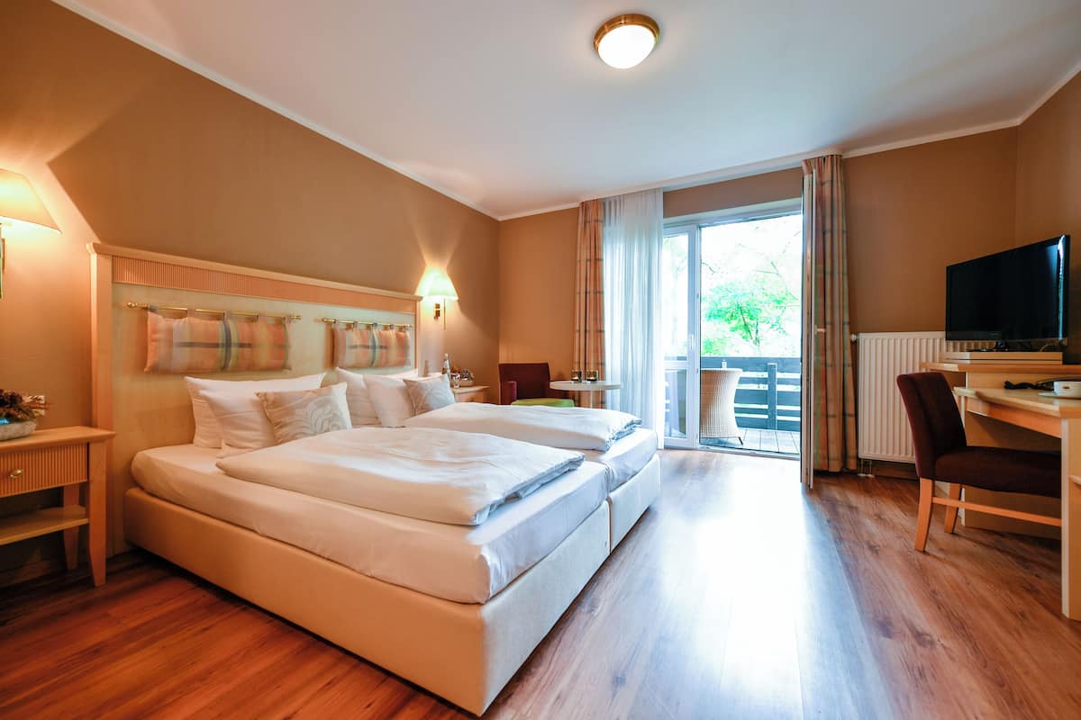 Habitación doble estándar, balcón | Balcón