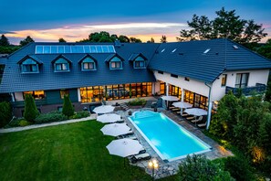 Aerial view - Wellnesshotel Christinenhof Spa (Tauer)
