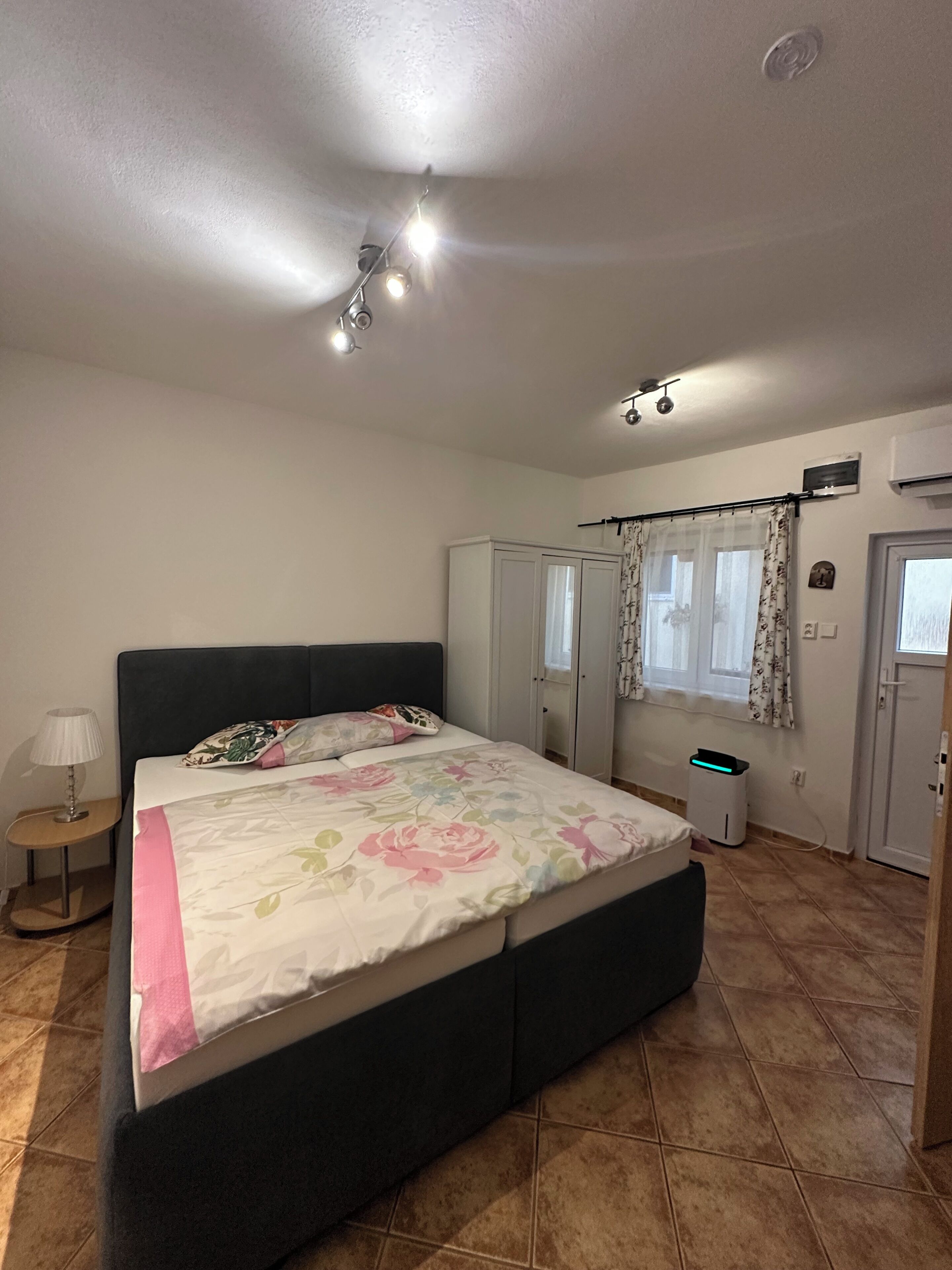 Minibar, tabla de planchar con plancha, wifi gratis y ropa de cama 