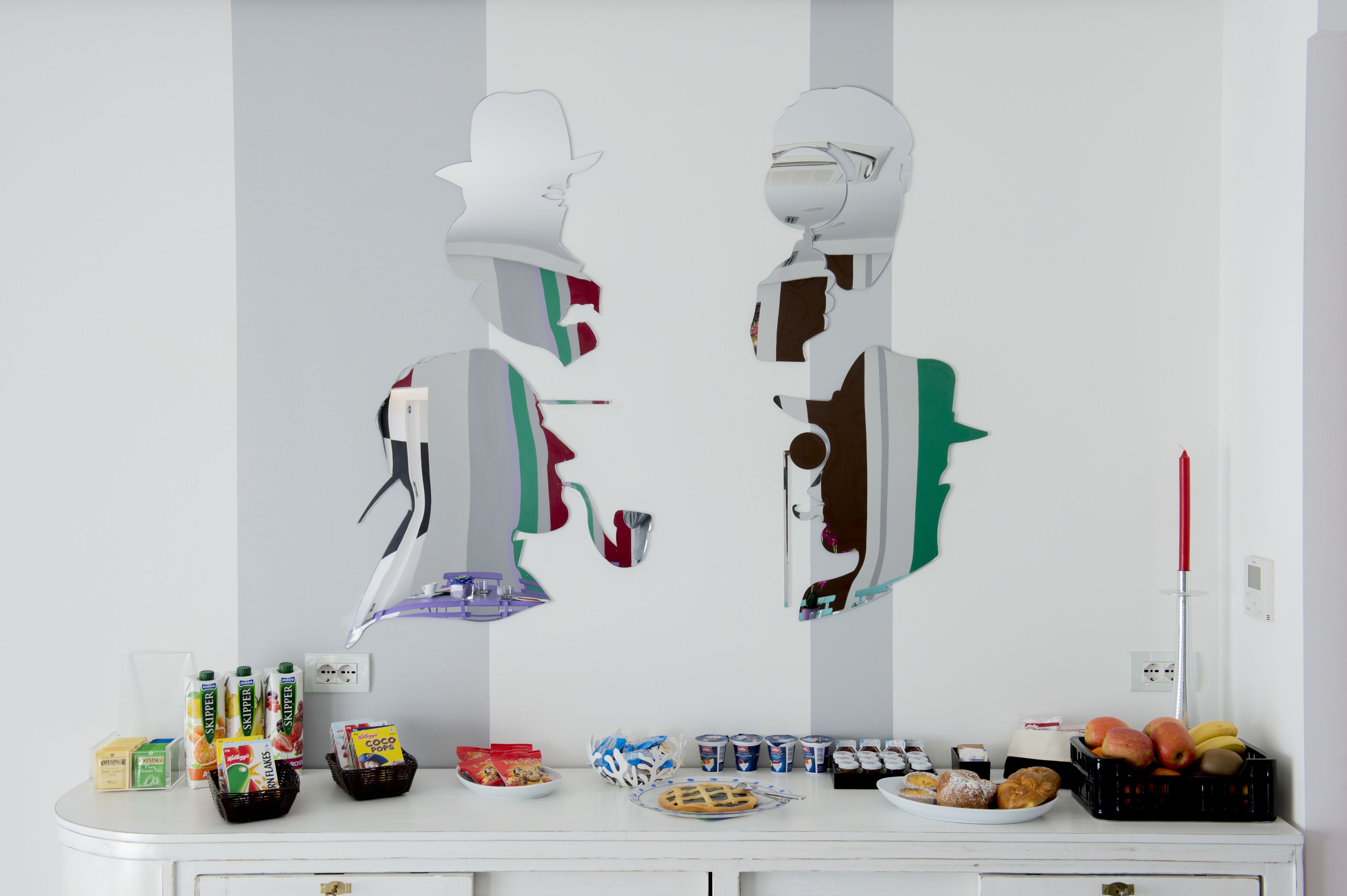 Colazione a pagamento, servita tutte le mattine 