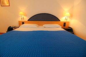 Minibar, in-room safe, desk, cots/infant beds
