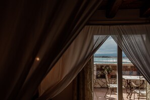 Romantic Suite, Terrace, Sea View | Terrace/patio