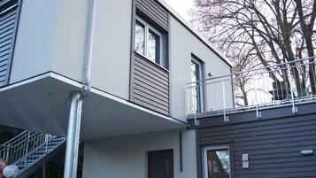 Fassade der Unterkunft