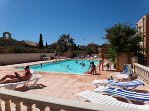 Pool - Résidence L'oustal des Mers 4p8p (Gruissan)