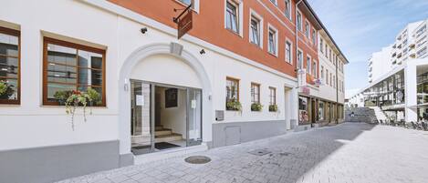 Entrada de l'allotjament