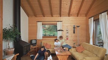 Fernseher, Kamin