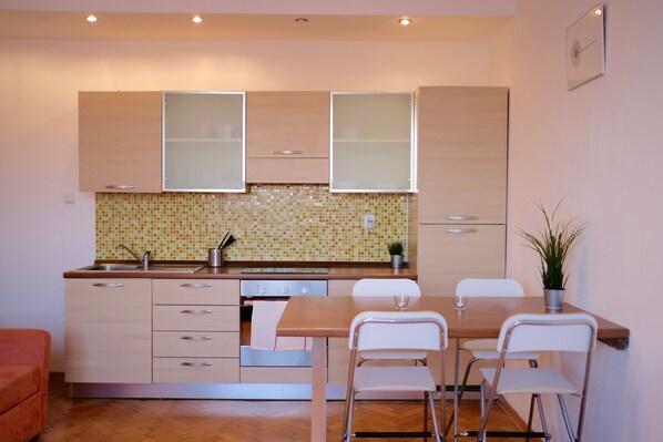 Private kitchenette - Lannova apartment (Prague)