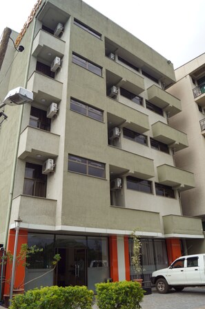 Façade de l’hébergement