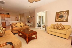 Apartment, Multiple Bedrooms | Living area | DVD player - Dori's Destination (Davenport)