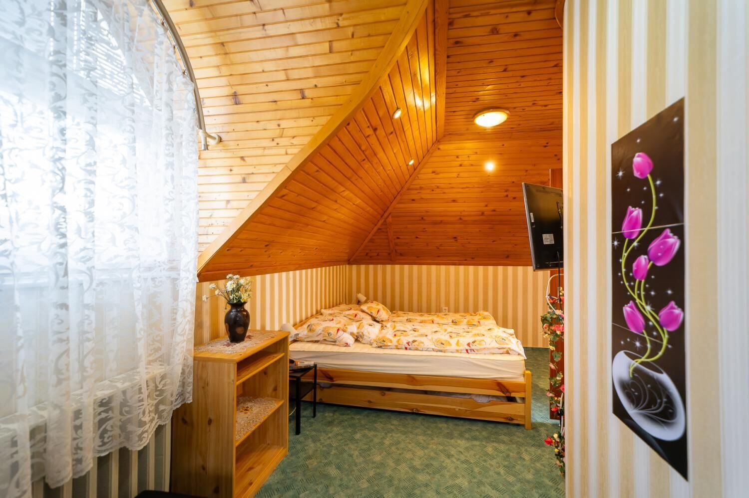 2 slaapkamers, geluiddichte muren, internet