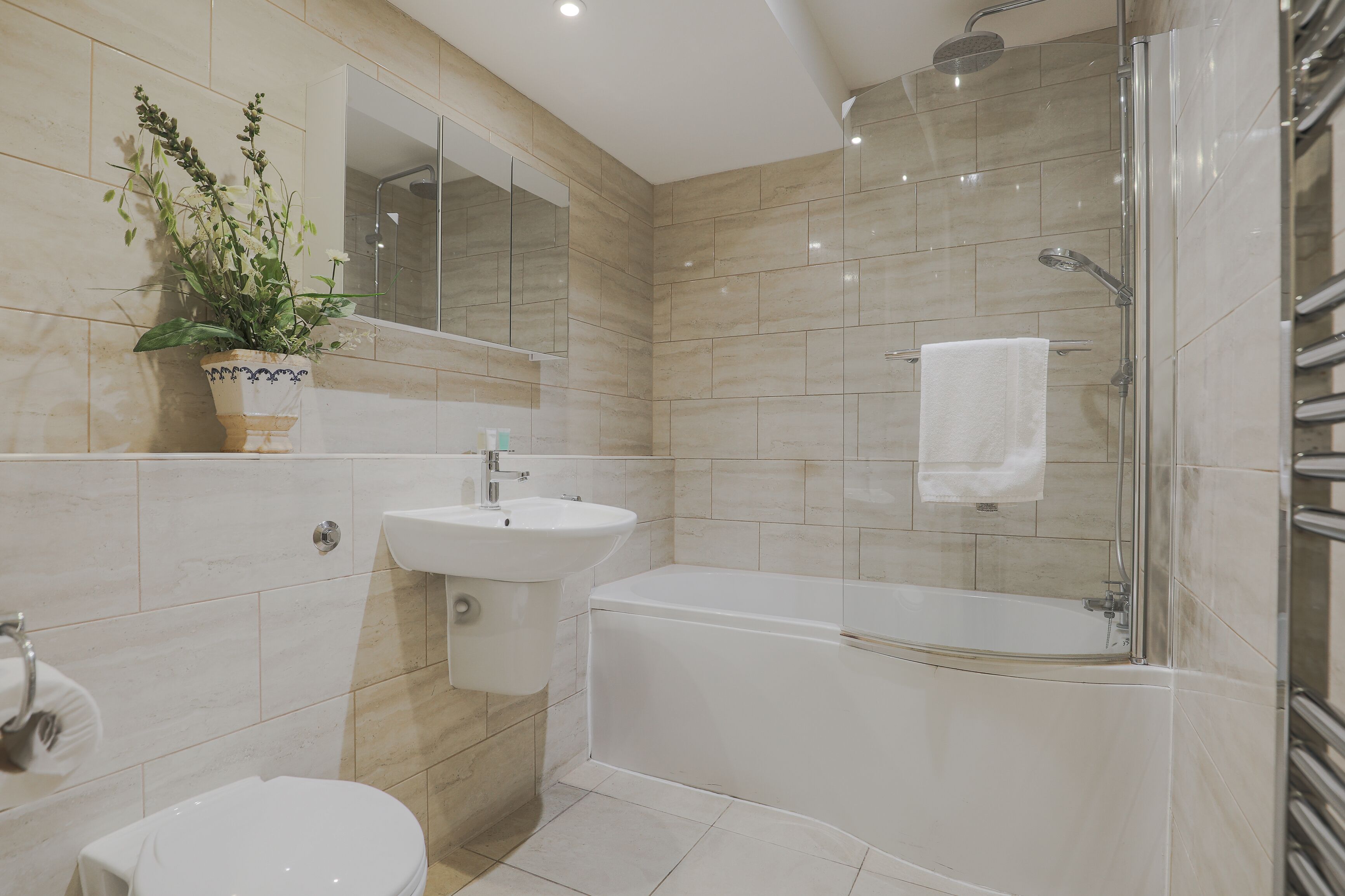 Deluxe Apartment, 2 Bedrooms, Kitchen | Bathroom