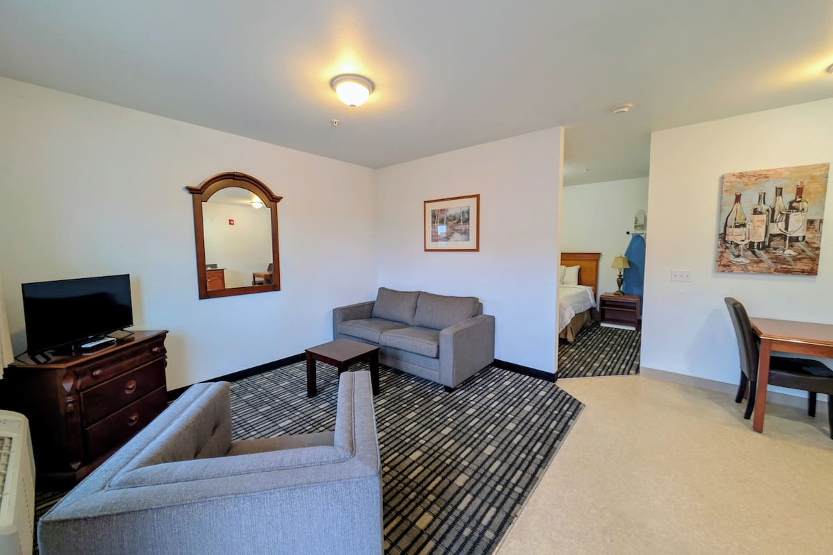 Suite, 1 Queen Bed, Kitchen (Pet Friendly)