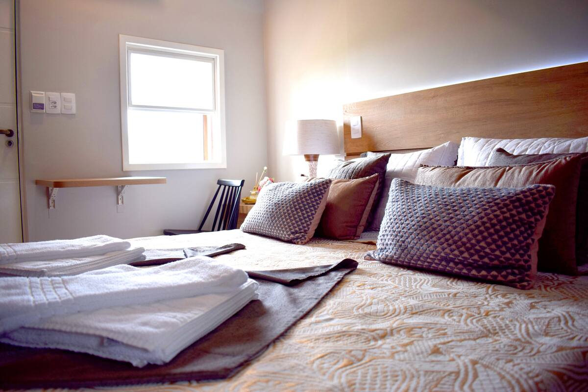 Chalet Deluks, 1 kamar tidur | Seprai linen