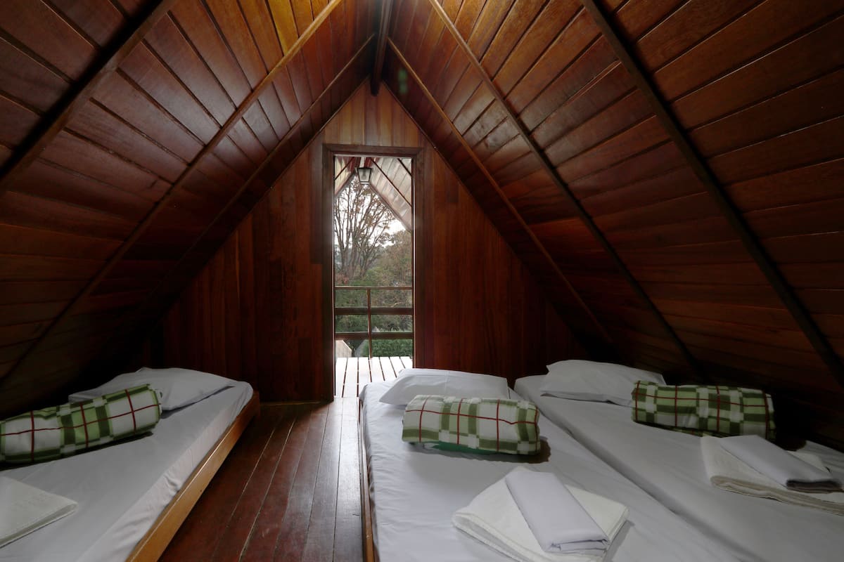 Chalet Ekonomi, 2 kamar tidur | Seprai linen