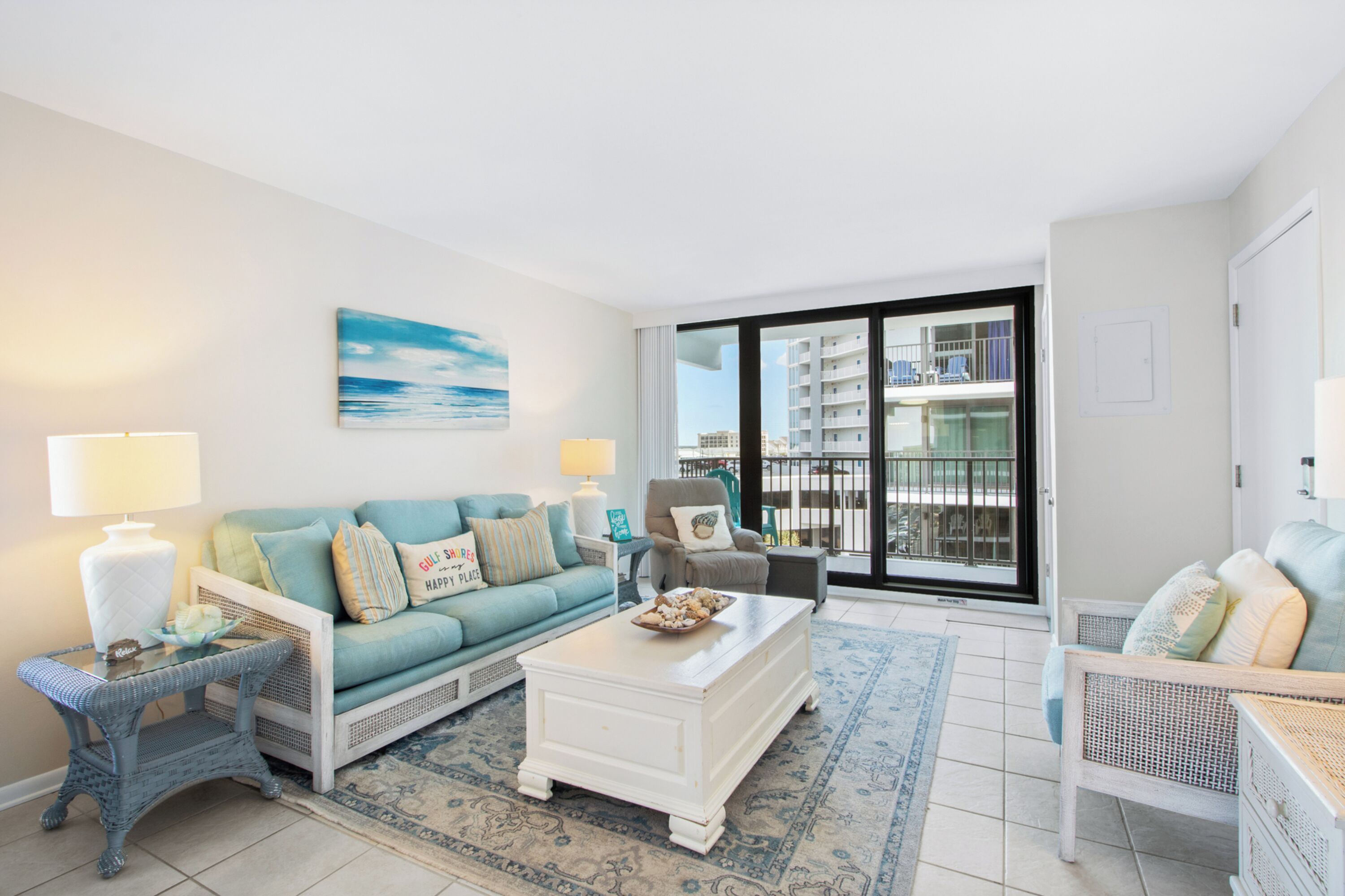 Signature Condo, 1 Bedroom, Pool Access, Partial Ocean View | Living room | DVD player