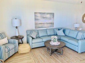 奢華公寓, 海灘景 | 客廳