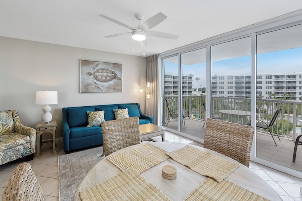 Bright views from Living Room