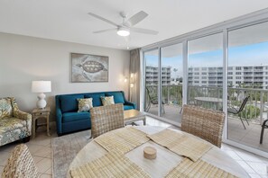 TV, DVD player, stereo - Destin West Resort, Bayside, Corner- 2 Balconies, Bay and Gulf views (Fort Walton Beach)