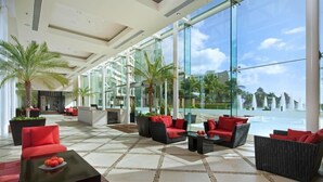 Sala de estar en el lobby