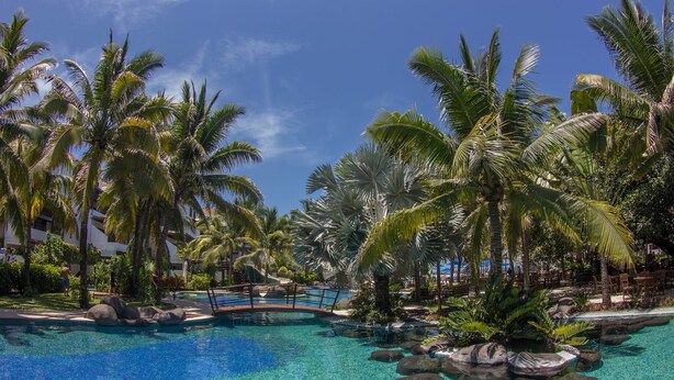 Outdoor pool - Villas Vacacionales Los Cabos (Taxisco)