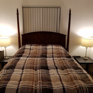 2 chambres, Wi-Fi, literie fournie