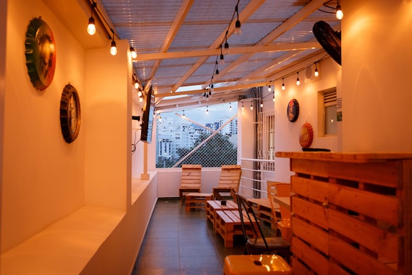 Área para banquetes al aire libre