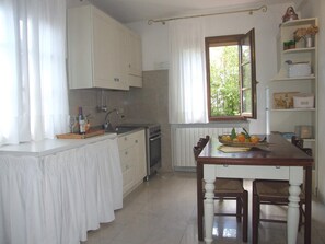 Køleskab, ovn, opvaskemaskine, kaffe-/temaskine