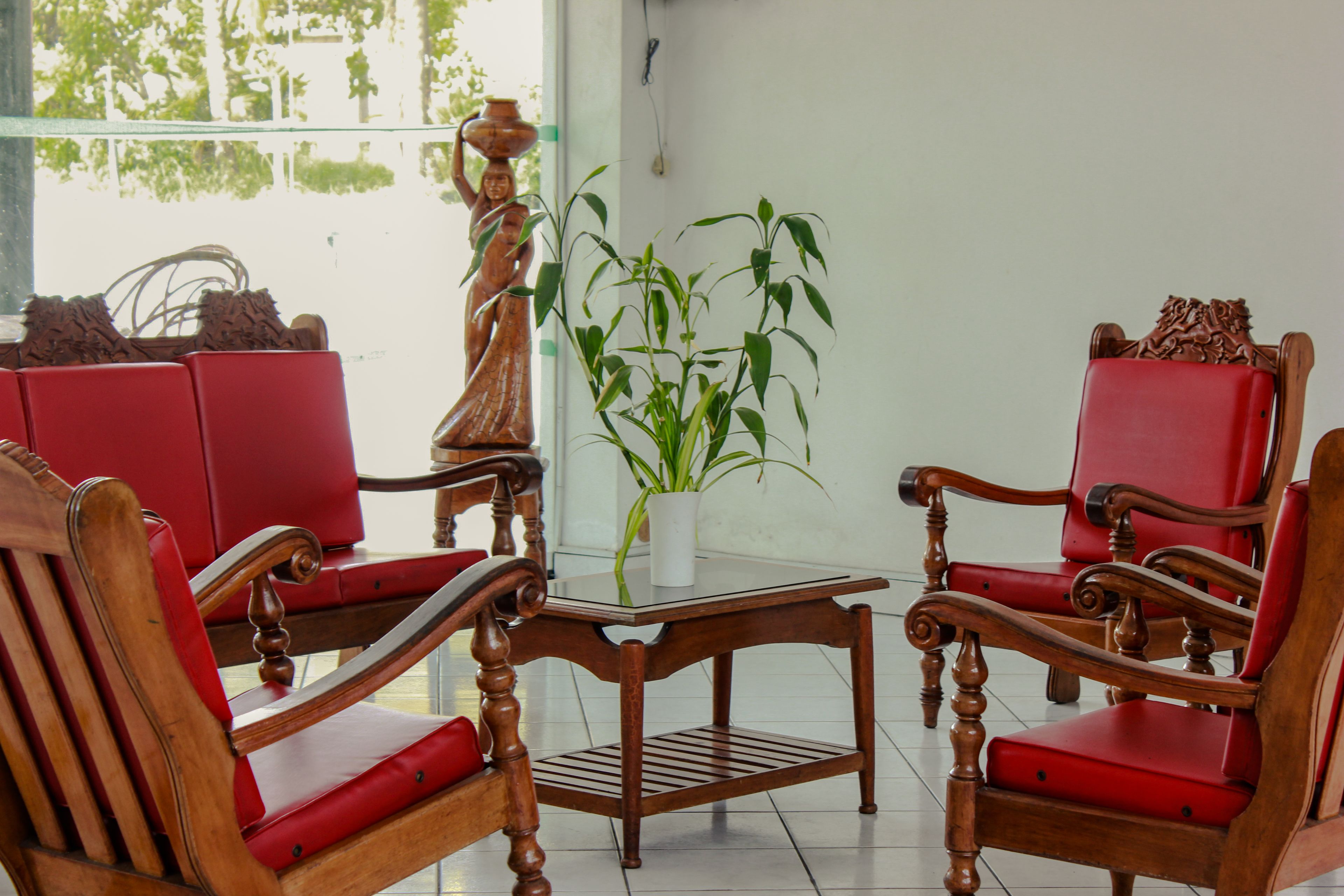 Sala de estar en el lobby