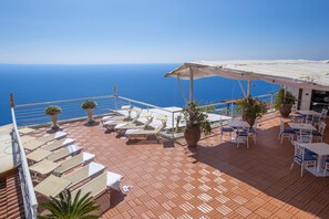 Terrace/patio - Villa Gioiello - Sea view pool with chromotherapy (Pogerola)