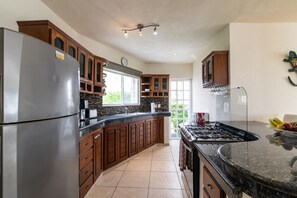 Fridge, microwave, oven, stovetop - Casa Grande - Oceanview villa w/private pool and terrace (Playa Del Carmen)