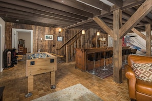 Game room - Historic Beech Mountain Lodge | Hot Tub | Game Room | Sleeps 19 (Beech Mountain)