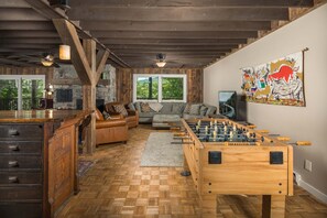 Game room - Historic Beech Mountain Lodge | Hot Tub | Game Room | Sleeps 19 (Beech Mountain)