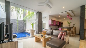 Biệt thự dành cho gia đình, 3 phòng ngủ, hồ bơi riêng | Phòng khách