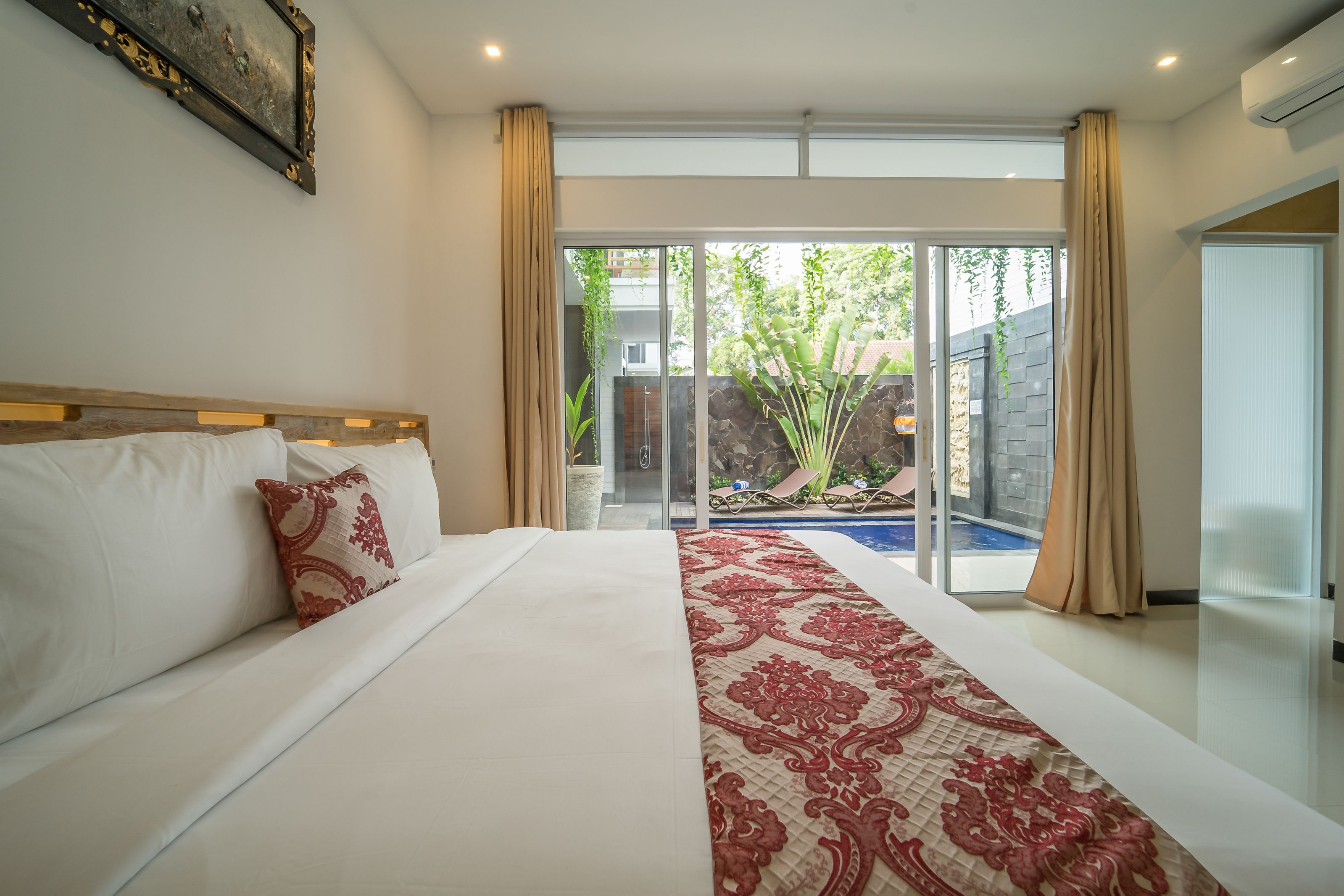 Wifi gratis y ropa de cama 