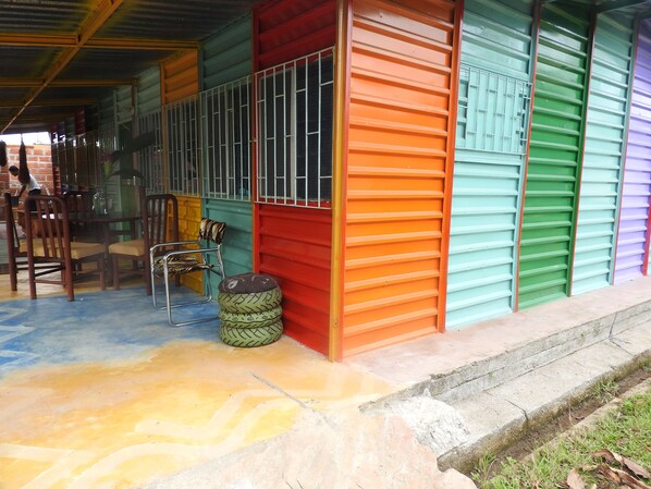 Terrace/patio - Ayawaska Hostal (Puerto Asis)