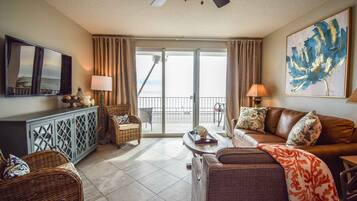 Smart TV, DVD player, books